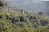 Veliko Turnovo - Tsarevets Hill, the mediaeval walls 